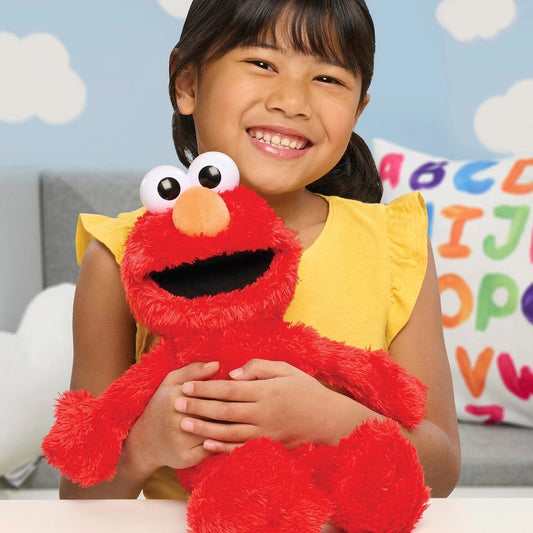 Tickle Me Elmo Sesame Street Interactive Toy that Giggles