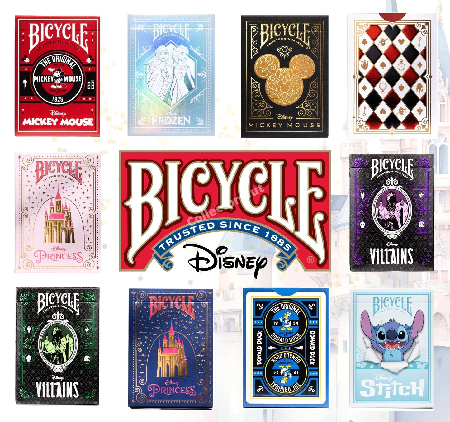 Bicycle Disney Playing Cards GENUINE Novelty Poker Cards