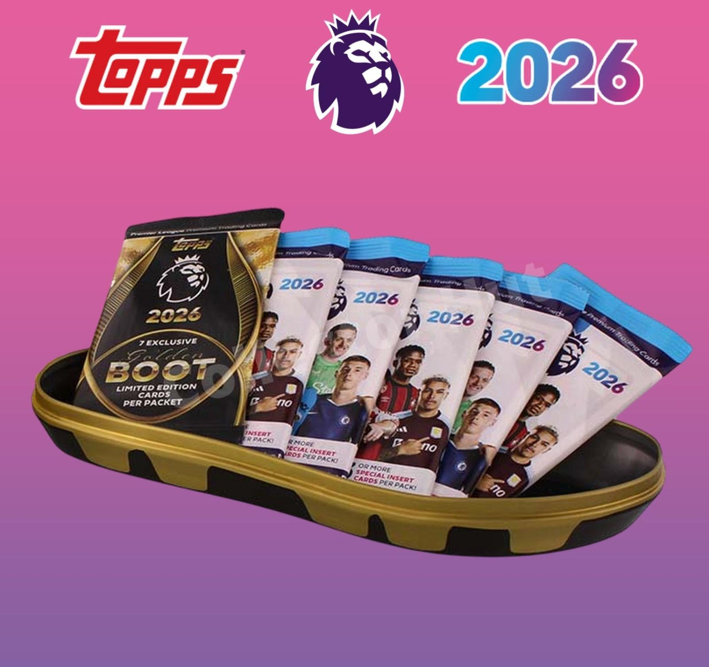 Premier League 2026 Limited Edition Golden Boot Tin