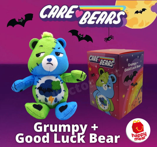 McDonalds Happy Meal 2025 HALLOWEEN CARE BEARS Plush Soft Toys