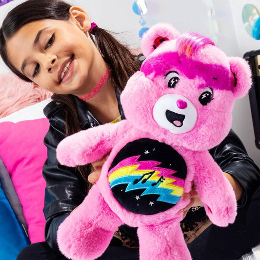 Care Bears - 9'' Limited Edition Rock A Lot Bears - Cheer Bear