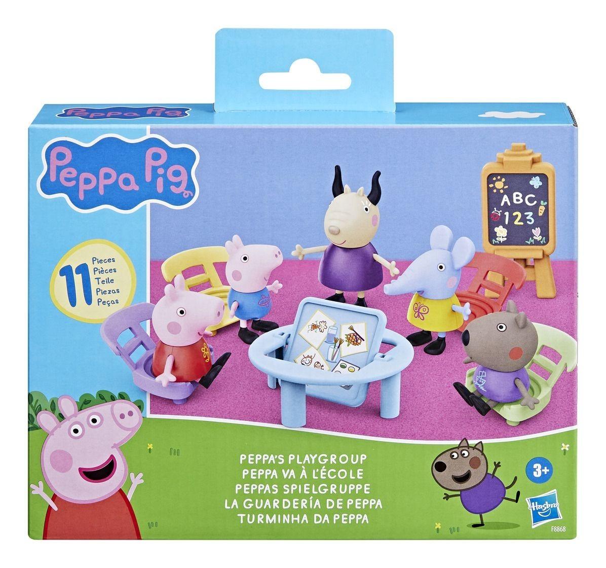 Peppa Pig Peppa's Playgroup 5 Figure Playset with Accessories