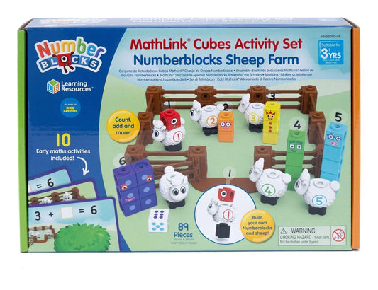 Numberblocks Sheep Farm Education Mathematics Activity Set