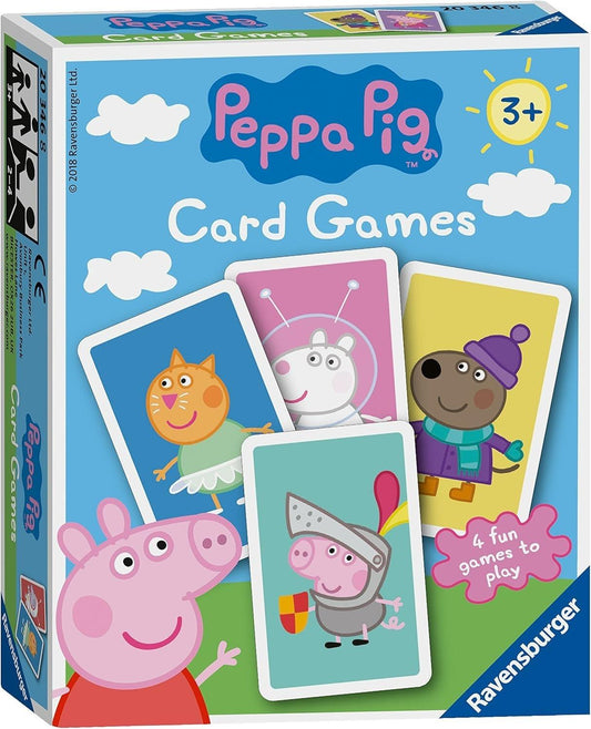 Peppa Pig Card Games for Kids Age 3+ Snap, Happy Family Ravensburger