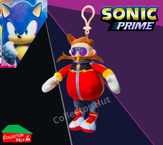 Sonic Prime Clip On Plush 15cm Keyring LICENSED CHOOSE A CHARACTER