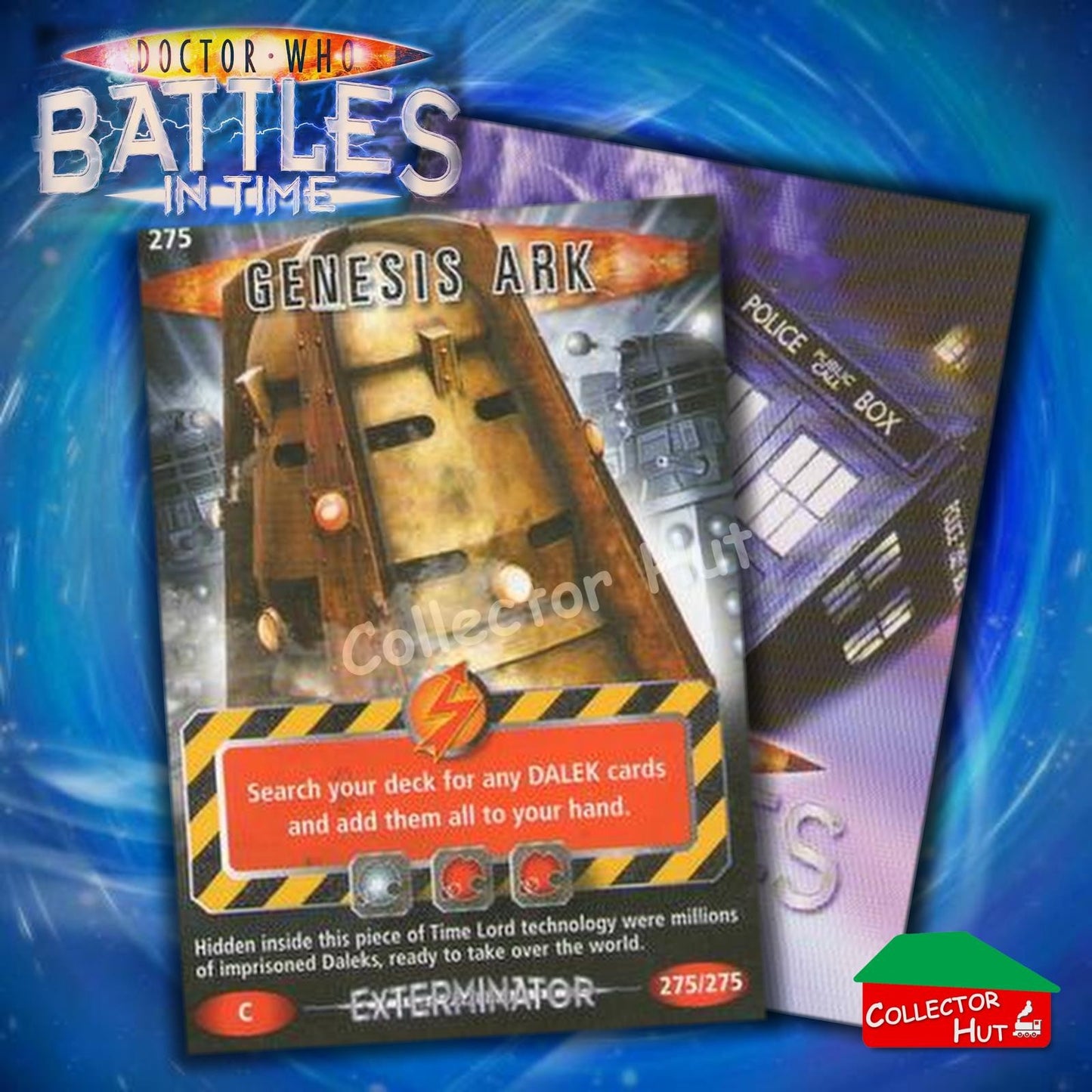DOCTOR WHO Battles in Time #140-275 EXTERMINATOR RARE & COMMON Cards YOU CHOOSE