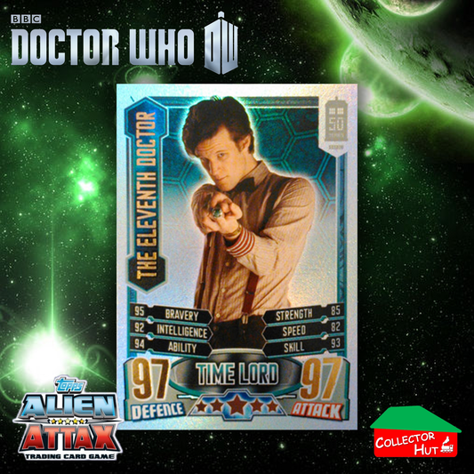 Topps Dr Who Alien Attax 50th Anniversary Edition RARE Limited & Companion Cards