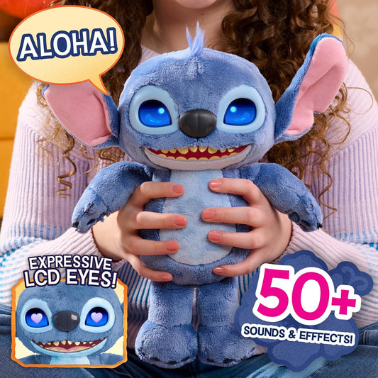 Disney Stitch Many Moods Stitch 35cm Interactive Plush