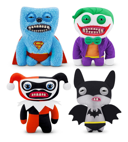 Fuggler x DC Justice League Batman Joker Superman Harley Ugly Plush Toys