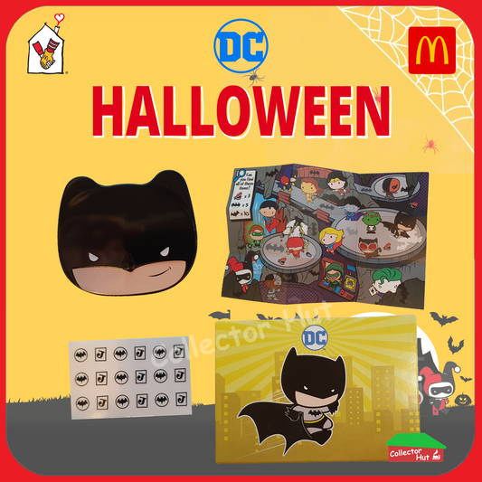 McDonald's Happy Meal DC Super Heroes & Villains Collector's Tin Play Sets