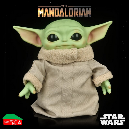 Star Wars Grogu Baby Yoda Plush Toy, 11" “The Child” from The Mandalorian