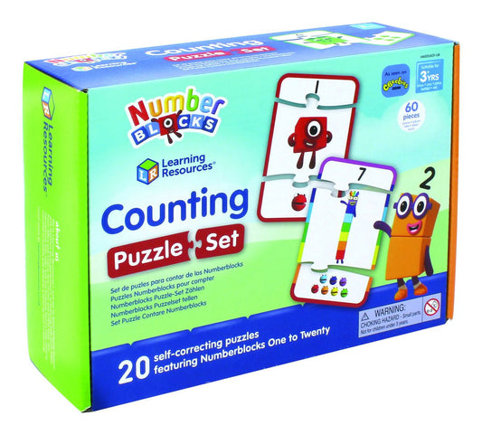 Numberblocks Educational Puzzle Game Sets CBeebies
