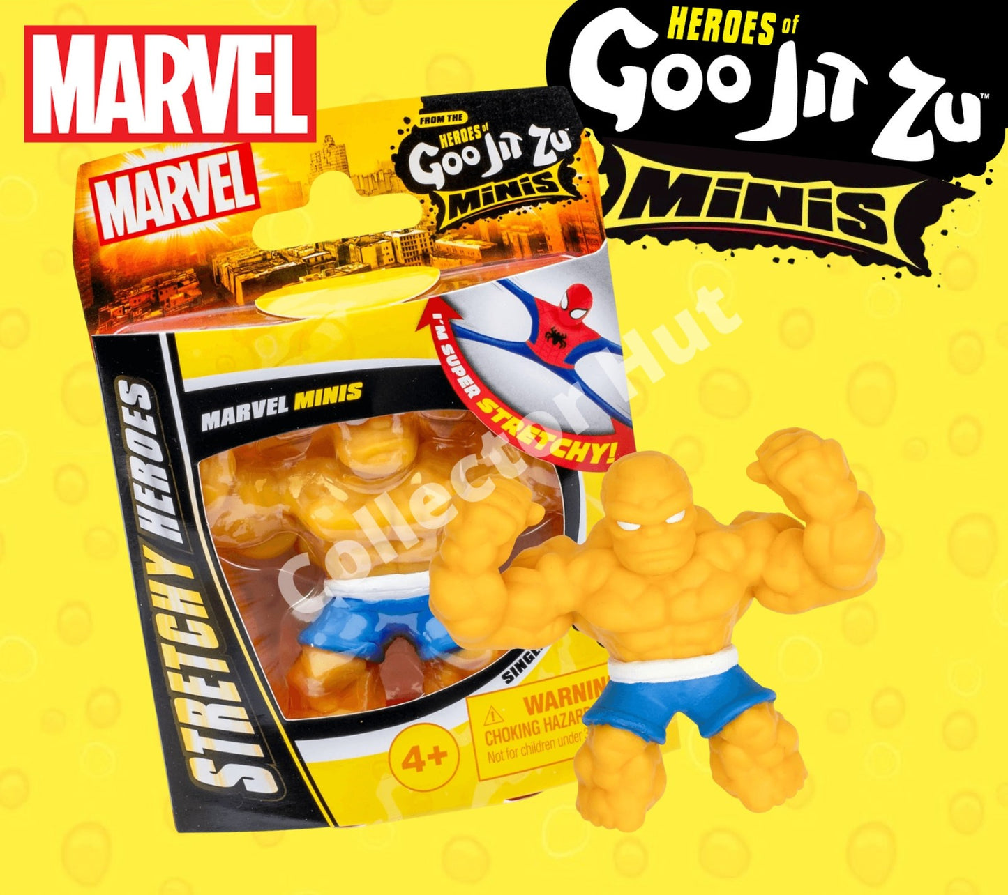 Heroes of Goo Jit Zu Minis Marvel Stretchy Sensory Toys to Collect!