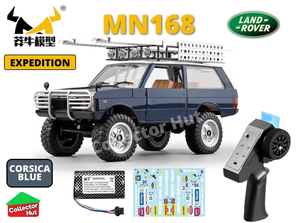 MN168 RC Pickup Truck 1970 Land Rover 1:12 Scale Rock Crawler Upgradable