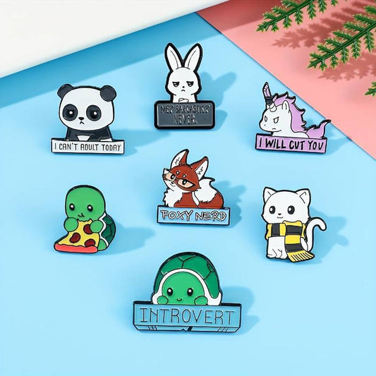 Brooch Pins Novelty Brooches Choose Your Design!