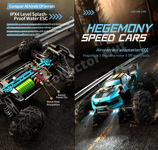 ZLL SG116 Beast Pro / Max High Speed Off Road RC Dirt Buggy 40-80kmH