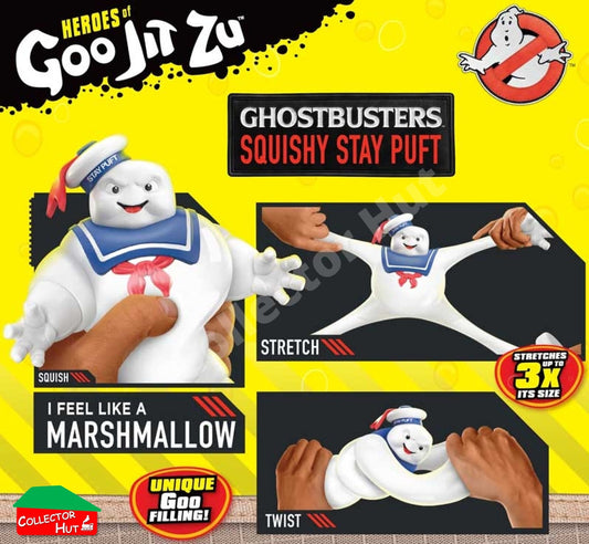 Ghostbusters Heroes of Goo Jit Zu Squishy Stay Puft Marshmallow Man 40cm