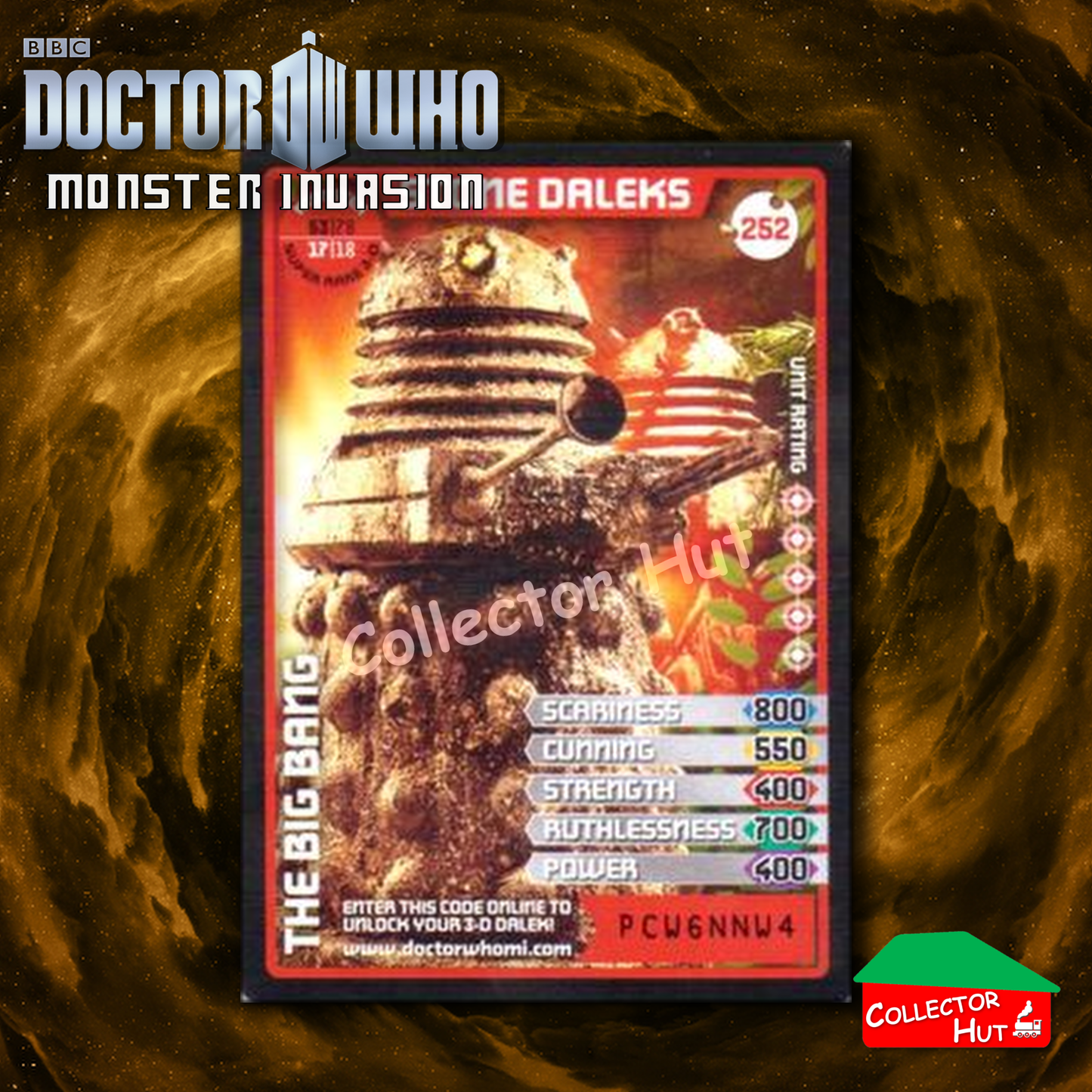 DOCTOR WHO Monster Invasion SUPER & ULTRA RARE Cards YOU CHOOSE