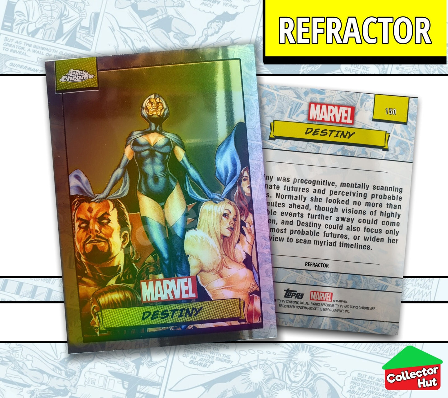 Marvel Topps Chrome 2024 REFRACTOR Card Collection YOU CHOOSE