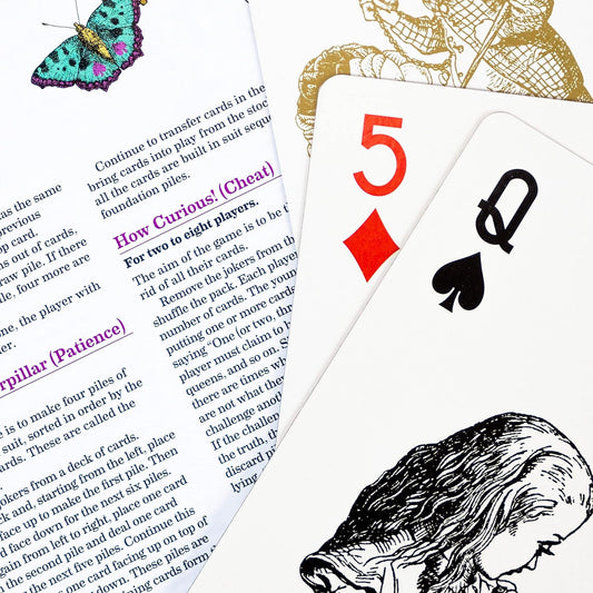 The Queen’s Guard Alice in Wonderland Playing Cards Giant & Regular