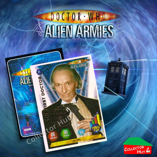 DOCTOR WHO Alien Armies Trading Cards Glitter Super Emboss Foil Cards