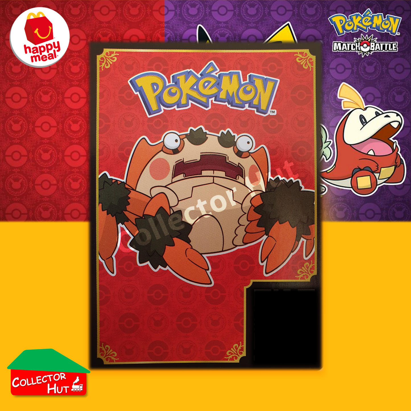 McDonald's Happy Meal 2023 Pokémon Match Battle SINGLE Trading Cards You Choose
