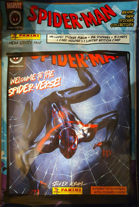 Panini Spider-Man Spider-Verse 2023 Collection Empty Sticker Album