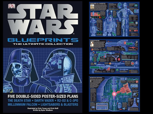 Star Wars The Complete Vehicle Cross-Sections & Blueprints DK Hardback 2012