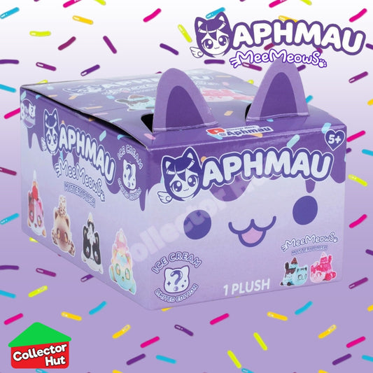 Aphmau MeeMeows Mystery 6" Plush ICE CREAM Limited Edition IDENTIFIED You Choose