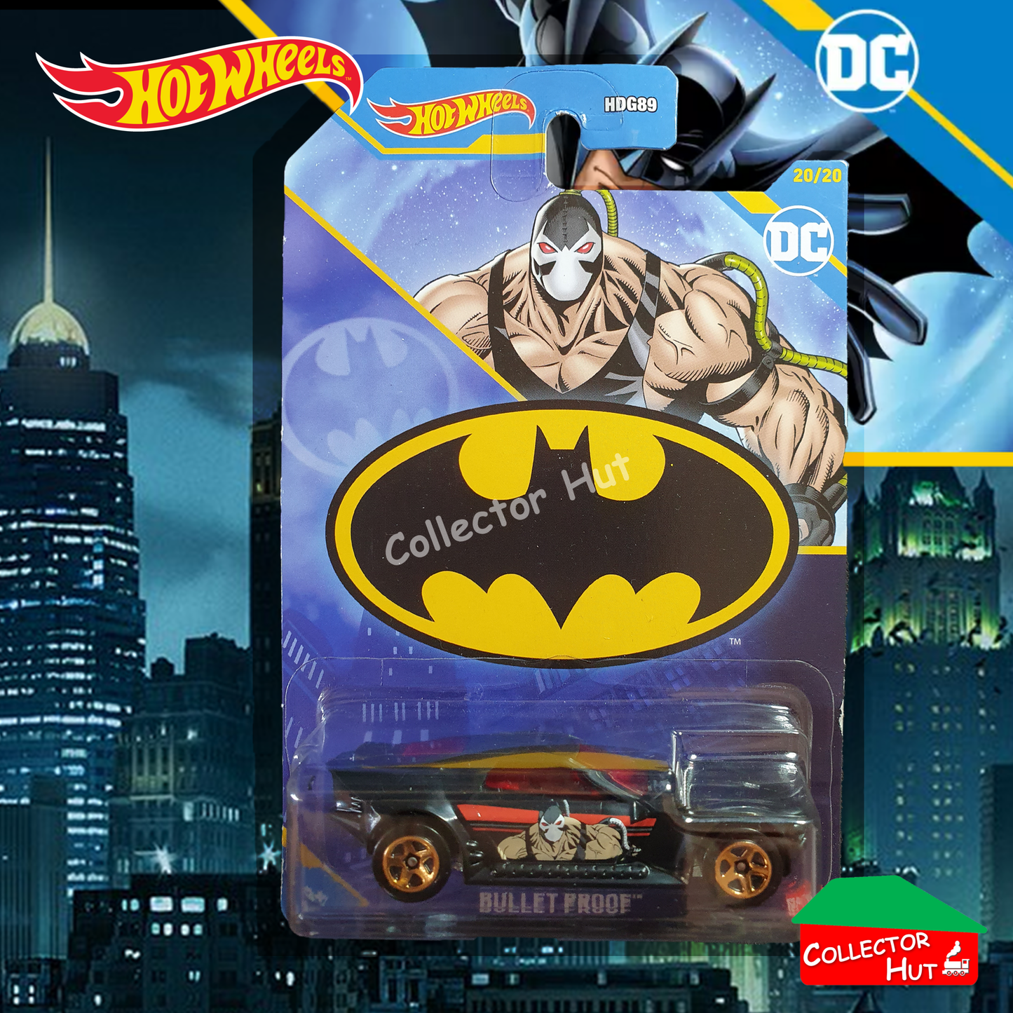 Hot Wheels DC Batman HDG89 1:64 Scale Die Cast