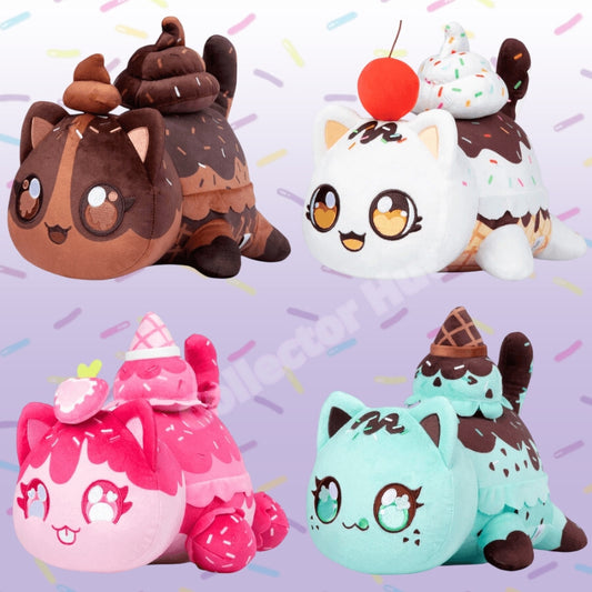 Aphmau MeeMeows Mystery 28cm 11" Plush ICE CREAM IDENTIFIED You Choose