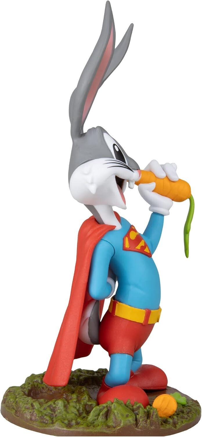 Movie Maniacs 6" Bugs Bunny as Superman Limited Edition Model Bandai