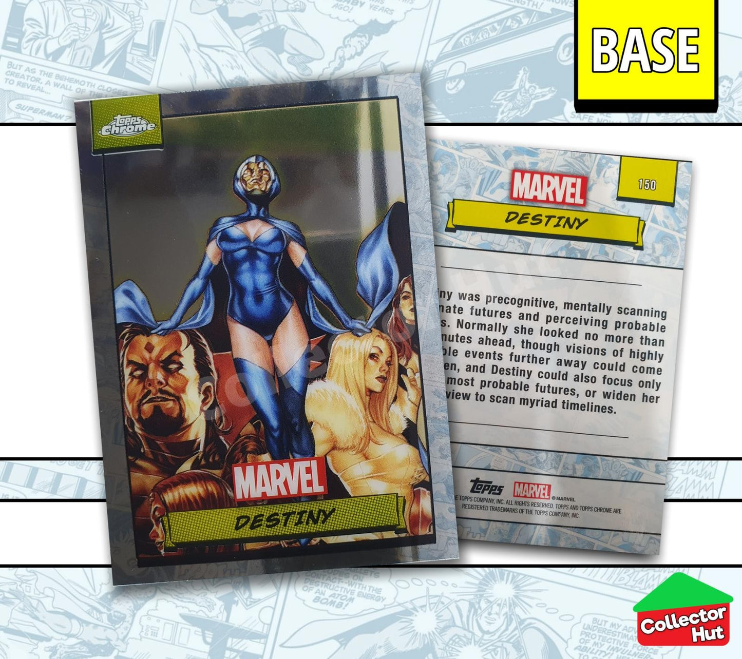 Marvel Topps Chrome 2024 Base Card Collection 1-150 YOU CHOOSE