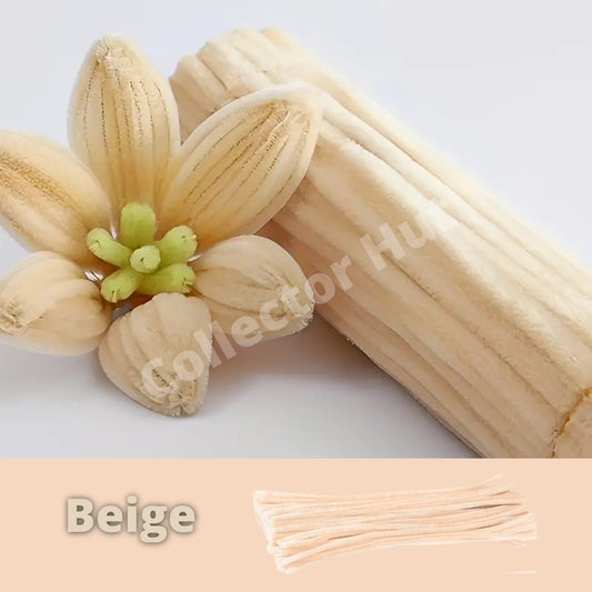 Chenille Craft Stems Pipe Cleaners 20pcs 30cm x 6mm Long Flexible Craft Supplies