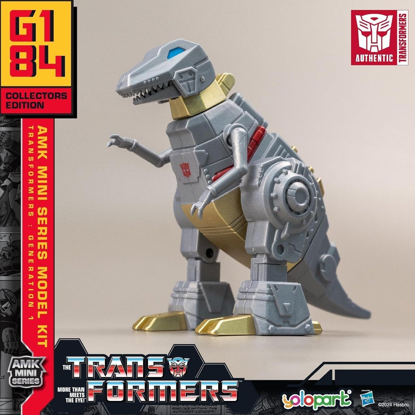 Transformers G1 Mini Action Figure Model Kit 6 Pack Combo Set Yolopark