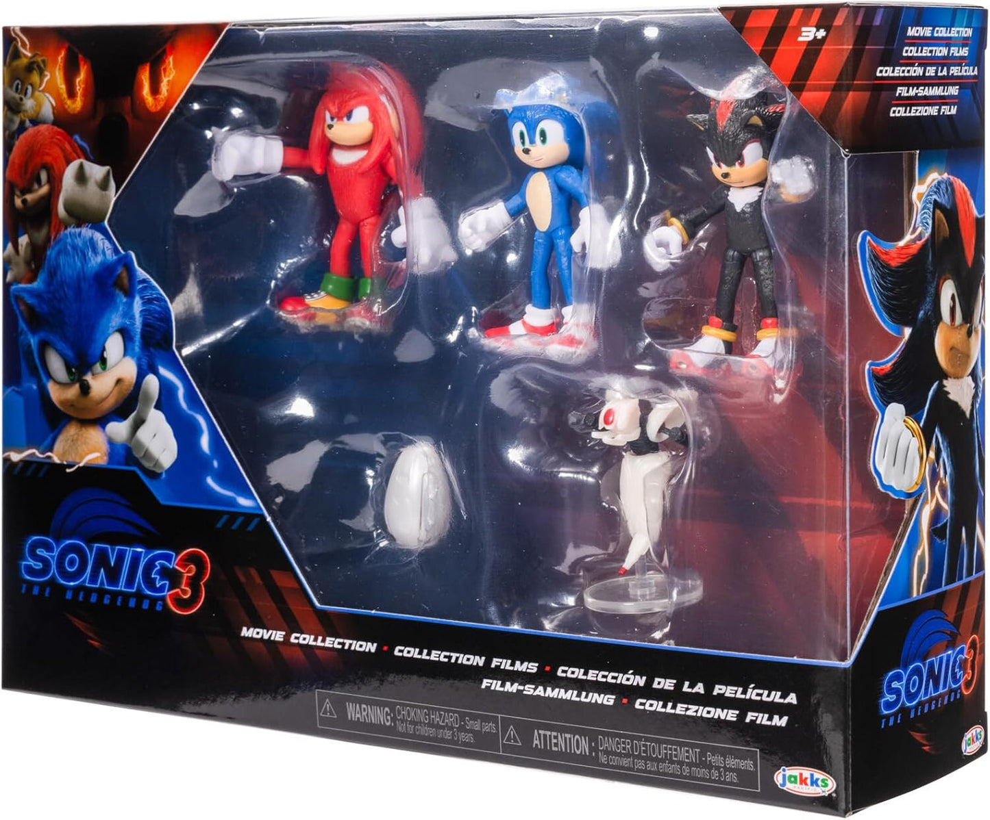 Sonic 3 Movie Action Figure Multi-Pack 2.5" / 6.35cm by JAKKS Pacific
