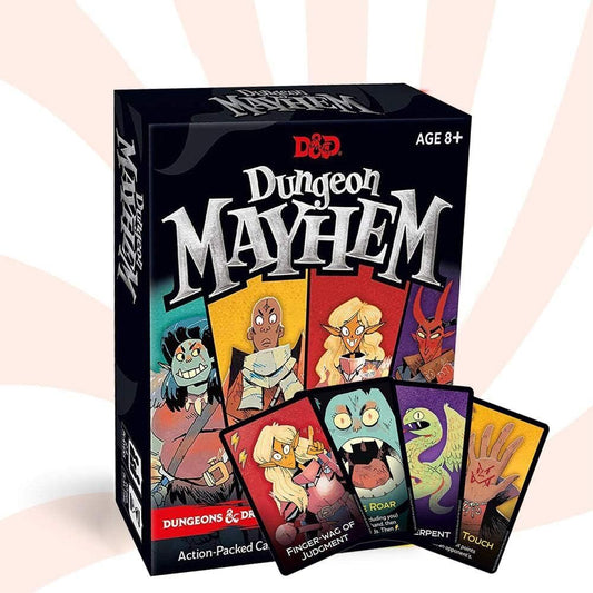 Dungeons & Dragons Dungeon Mayhem Card Game Base, Baldur's Gate, Monster Madness