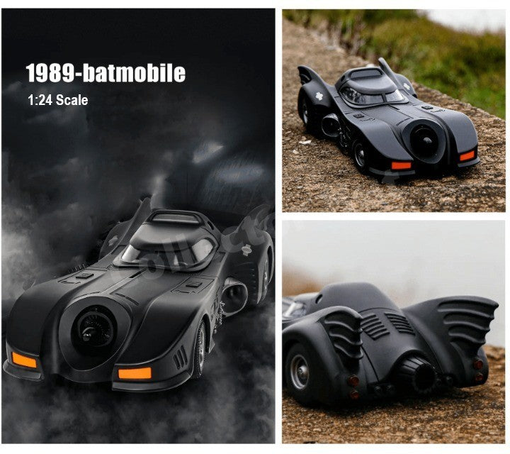 Batmobile 1:18 Die Cast Models 1989 Burton and 2012 Tumbler QY Toys