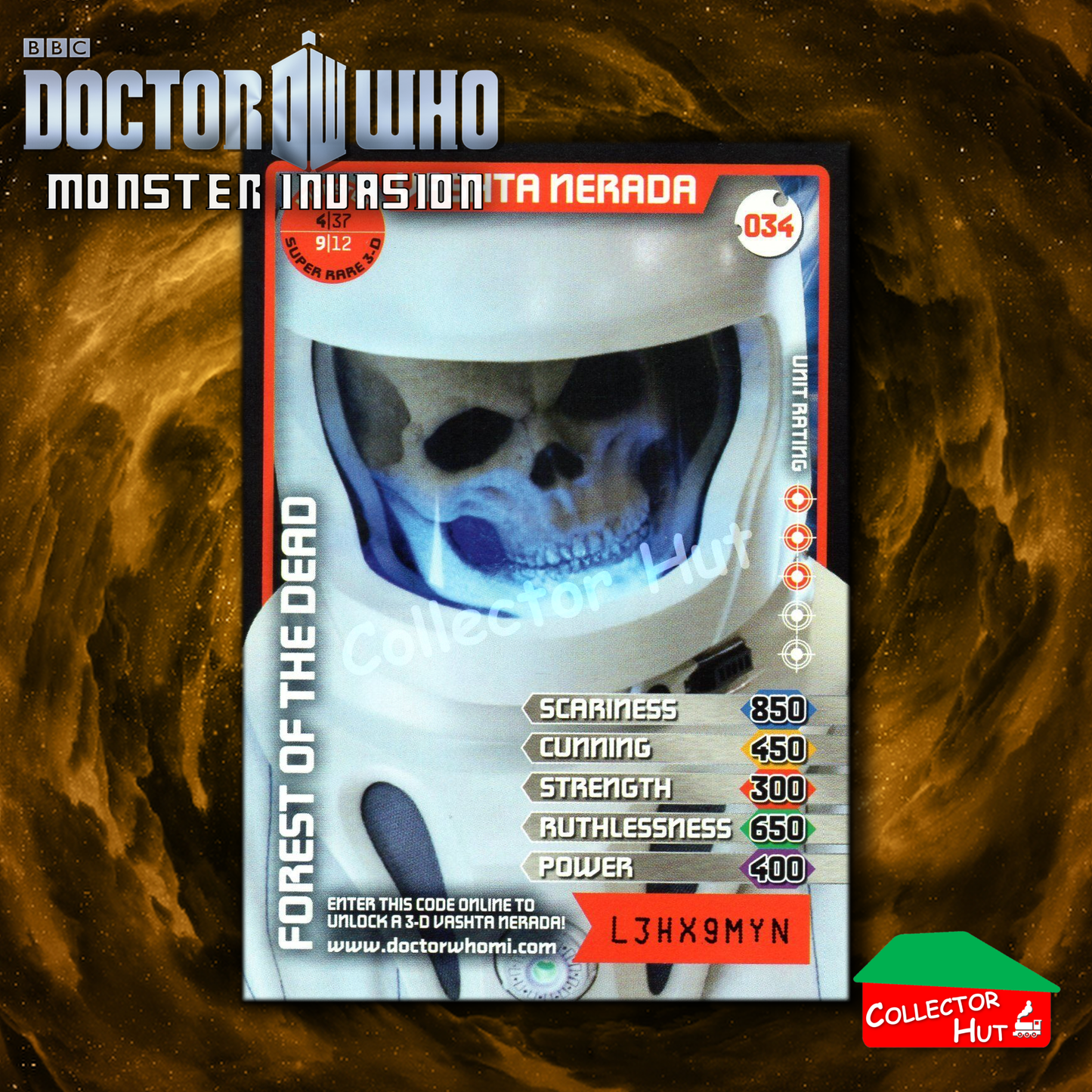 DOCTOR WHO Monster Invasion SUPER & ULTRA RARE Cards YOU CHOOSE