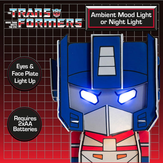 Transformers Build-A-Bot Light Optimus Prime Blue Sky Studios