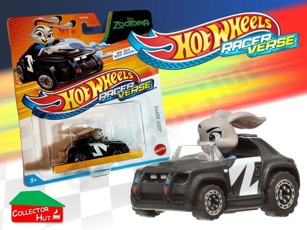Hot Wheels RacerVerse Racer Verse Die Cast Character Race Cars