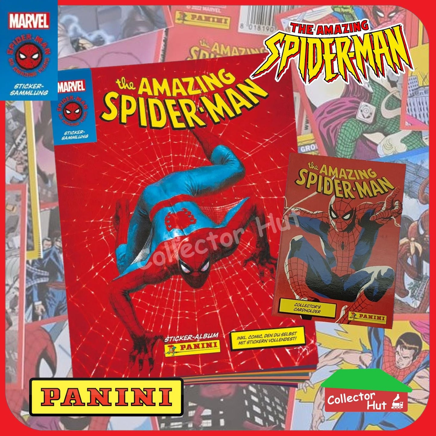 Panini The Amazing Spider-Man 60th Anniversary Sticker Collection Singles