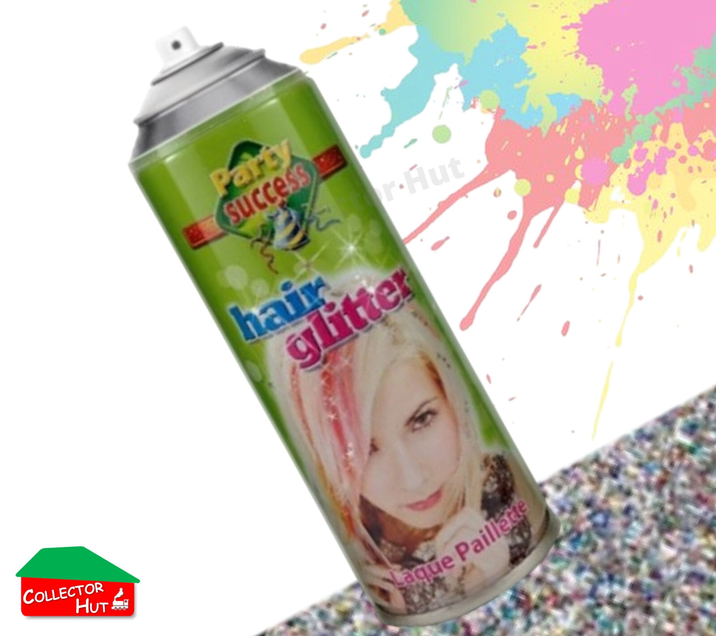 Temporary Hair Colour Spray Wash Out Colours Dress Up from Party Success