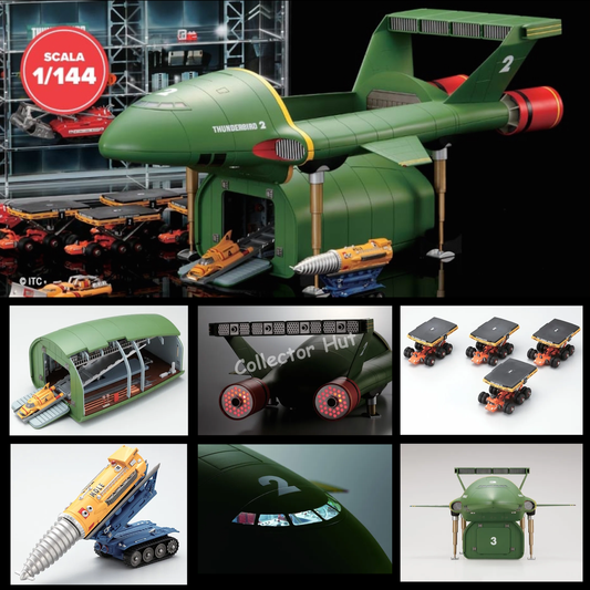 Thunderbirds TB-2 1/144 Scale Model Build Kits DeAgostini Japan RARE NEW SEALED