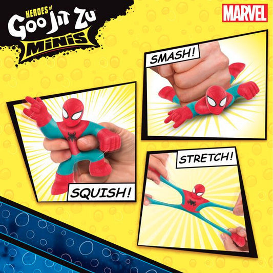 Heroes of Goo Jit Zu Minis Marvel Stretchy Sensory Toys to Collect!