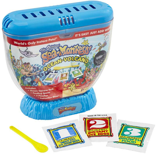 Sea Monkeys Volcano Zoo Grow Your Own Pets Educational Science Kit