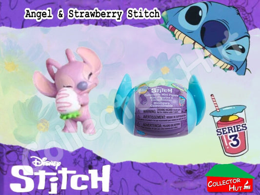 Disney Stitch Feed Me Blind Mini Figures Series 3 (Identified) New & Sealed