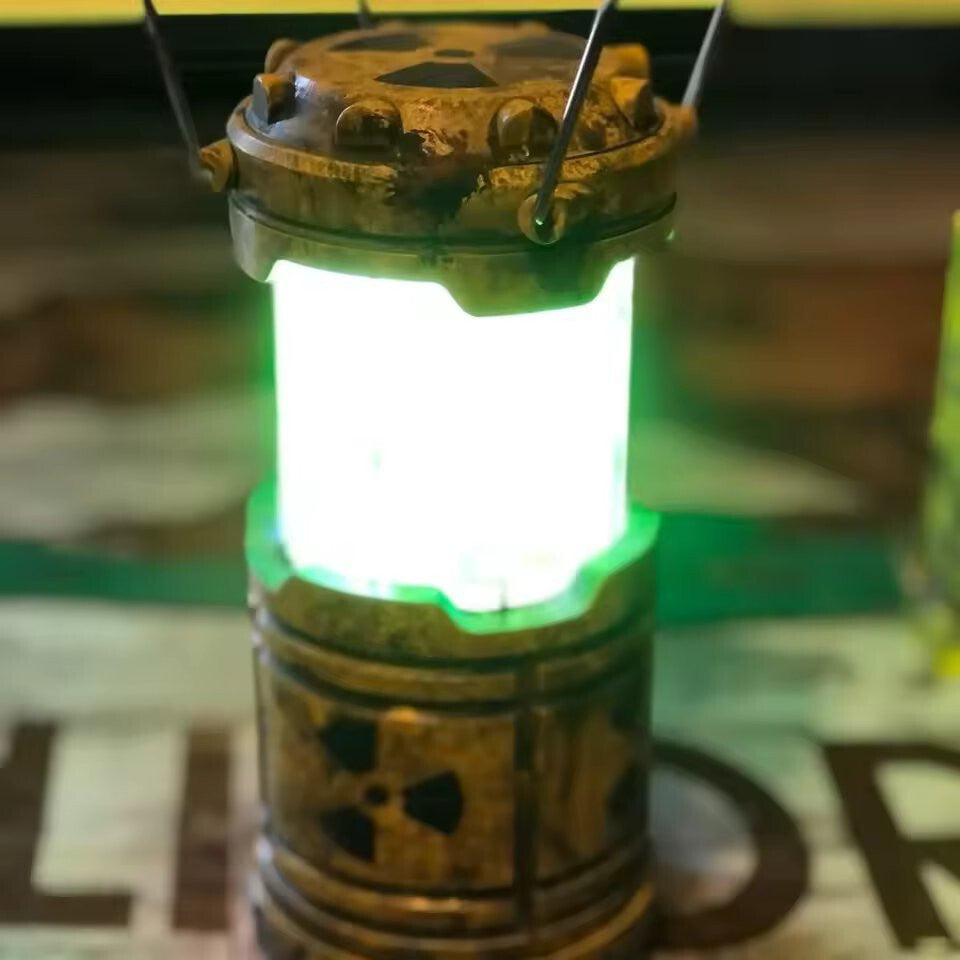 Novelty Lamp Nuclear Fusion Canistor Halloween Night Light