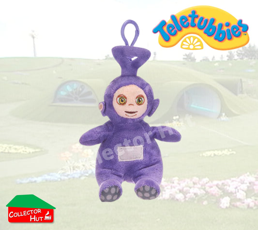 Teletubbies 6" Soft Plush Character Bag Hanger Clip GENUINE LICENSED Toys