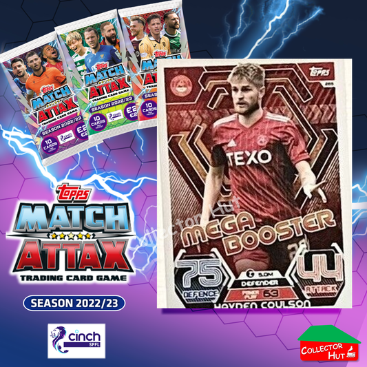 TOPPS MATCH ATTAX SPFL 2022/23 Golden Legend Thunder Kings 100 Choose Your Card
